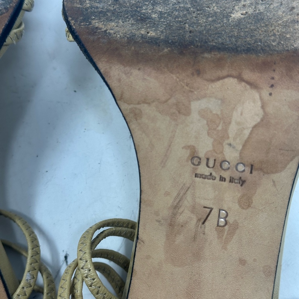 Gucci Gladiator Sandals Size 7 - Picture 15 of 16
